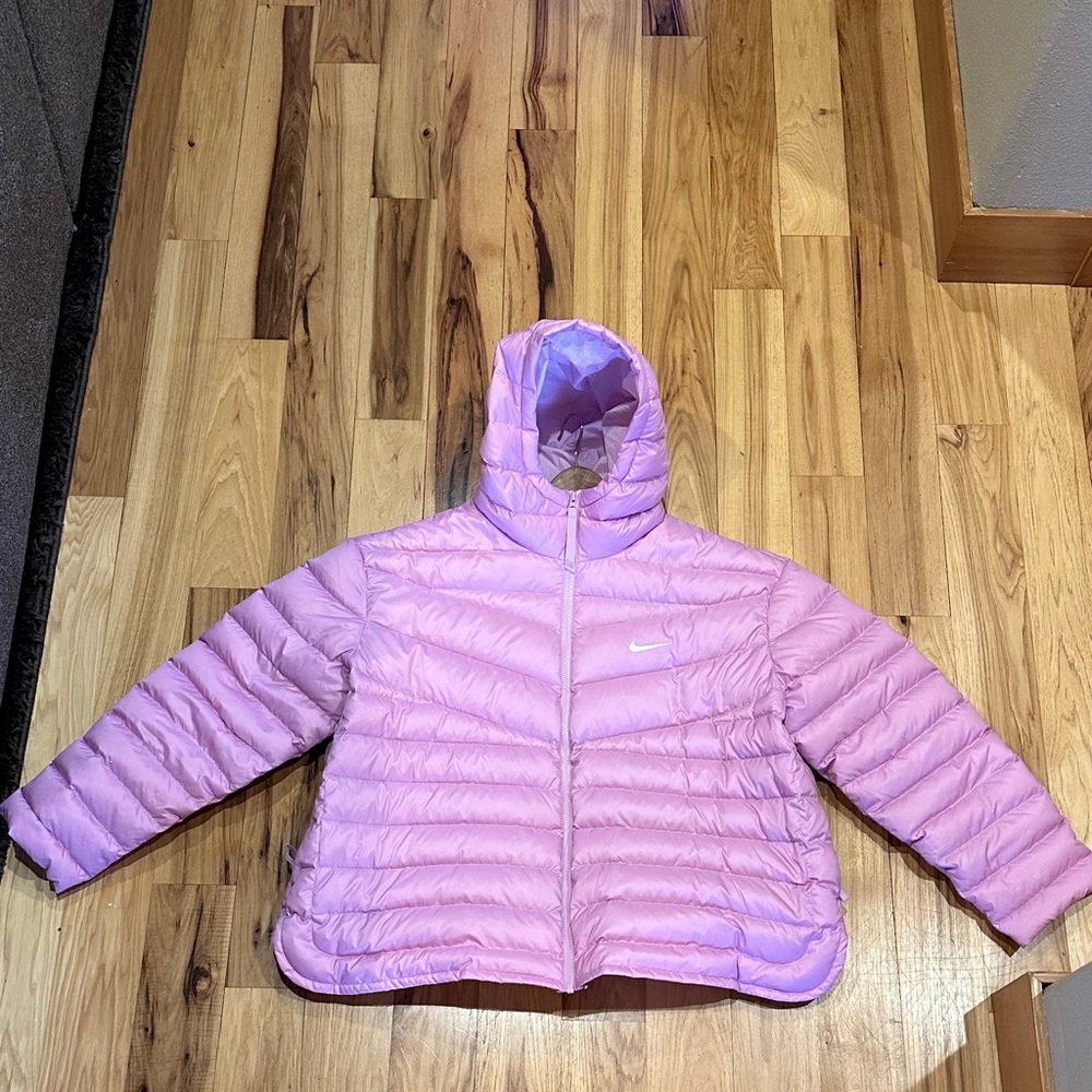 Nike Pastel Pink Hooded Jacket